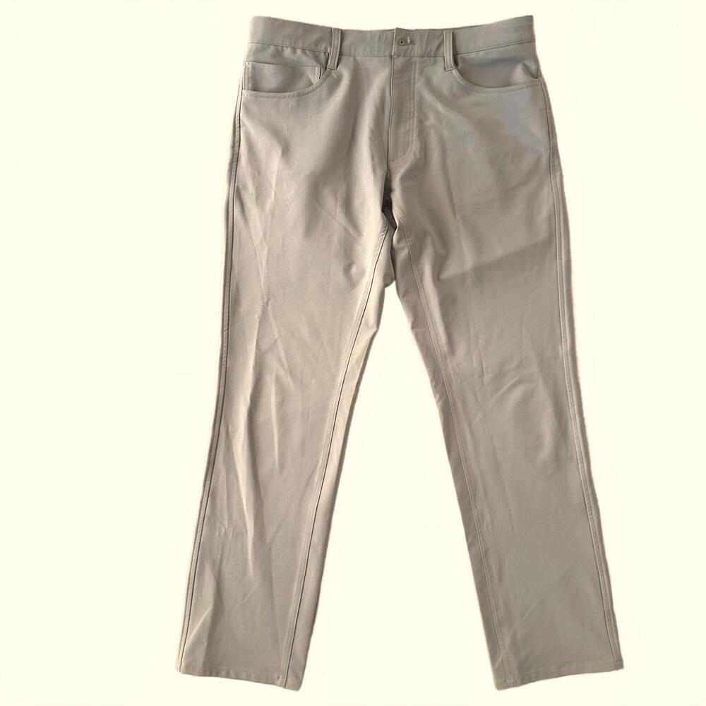 FootJoy FJ Men's Athletic Fit Beige Pants - W34/L32 bc